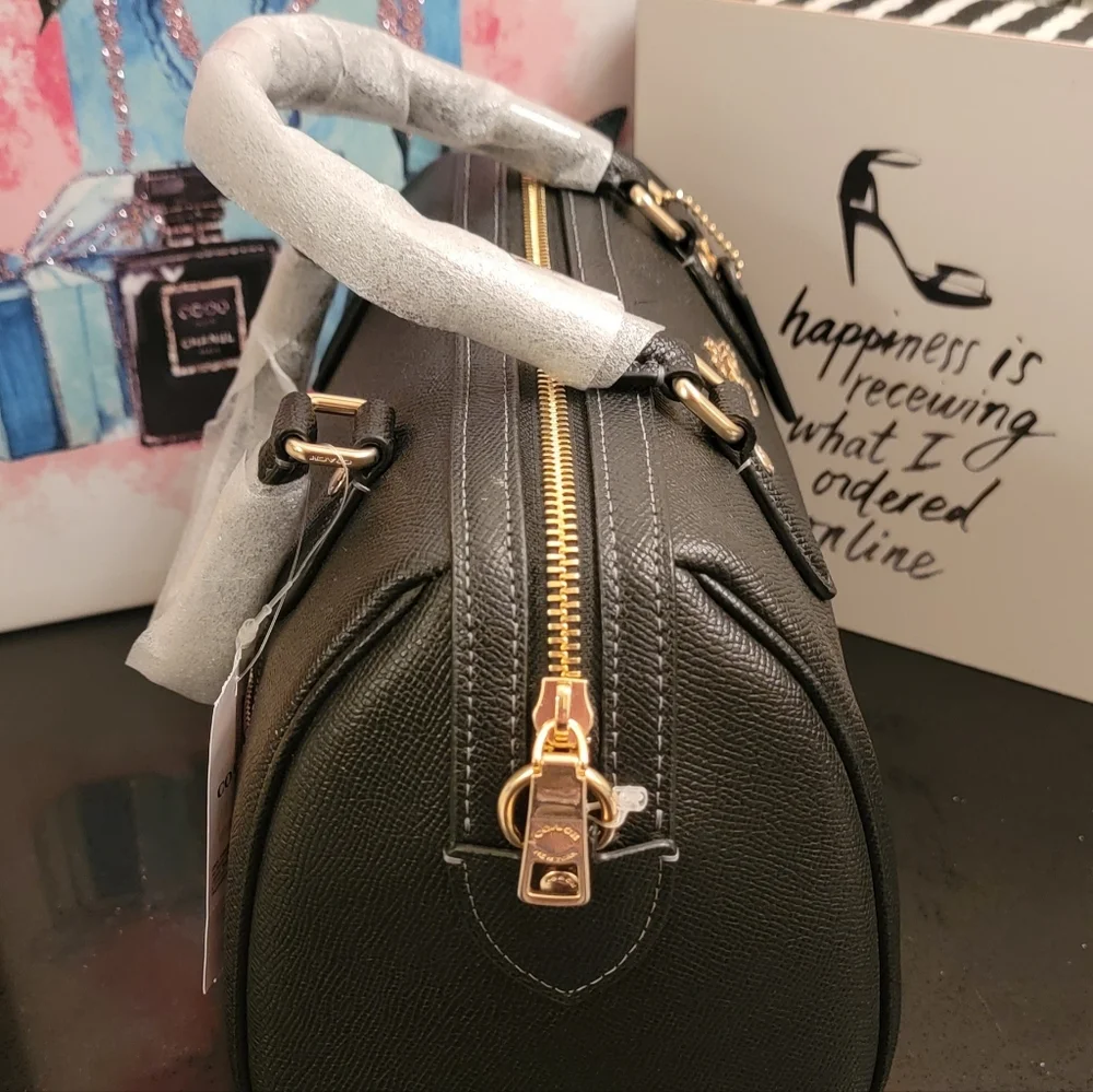 Coach Rowan black new w/tags Retails $490. L